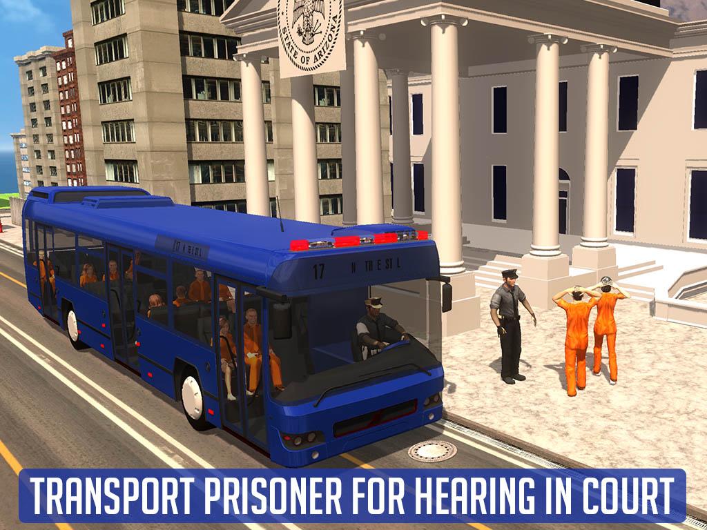 Android application Police Bus Prisoner Transport screenshort