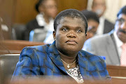 Former cabinet minister Faith Muthambi. 