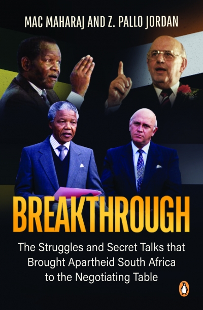 Written by two ANC veterans who were close to these events, 'Breakthrough' sheds new light on the process that led to the formal negotiations.