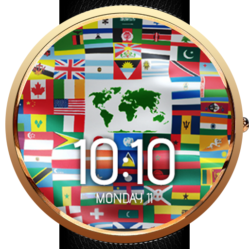 Flags of the World Watch Face