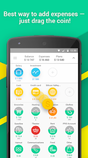 CoinKeeper: spending tracker screenshot for Android