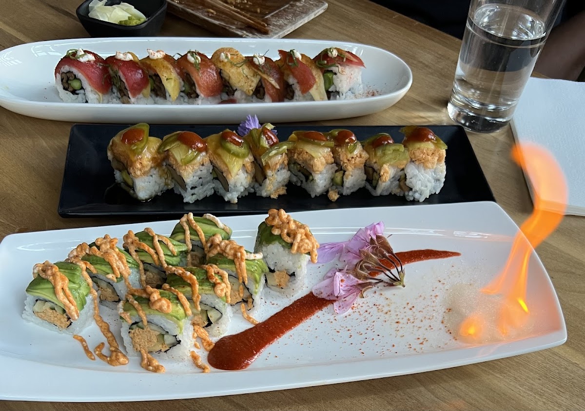 Gluten-Free at Shizen Vegan Sushi Bar and Izakaya