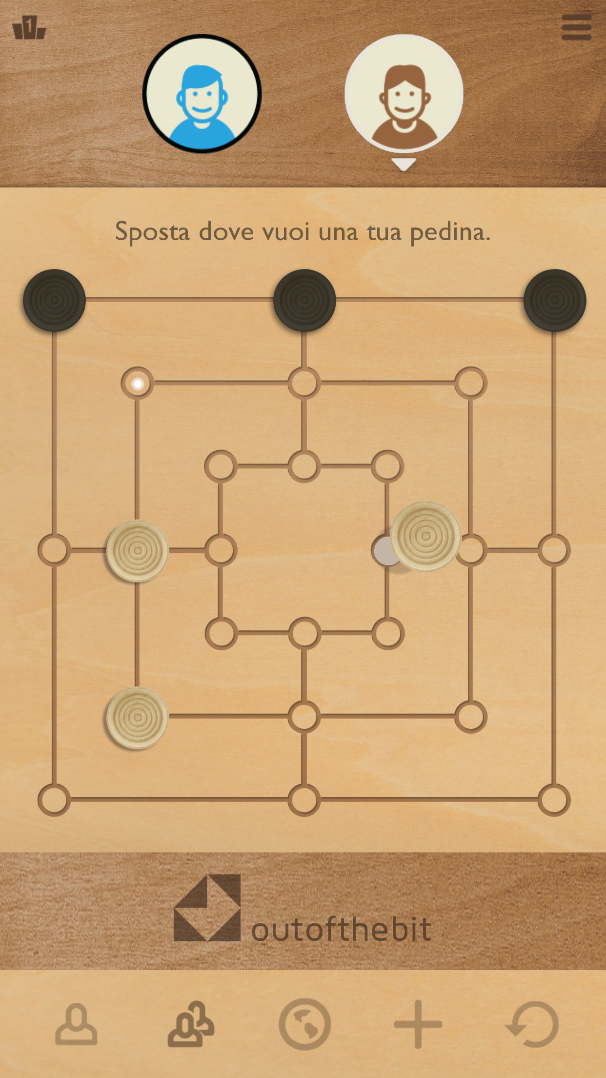 Android application The Mill - Classic Board Games screenshort