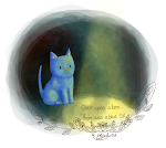 the blue cat