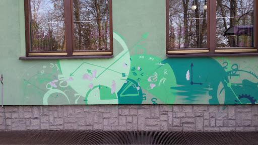 Zielony Mural