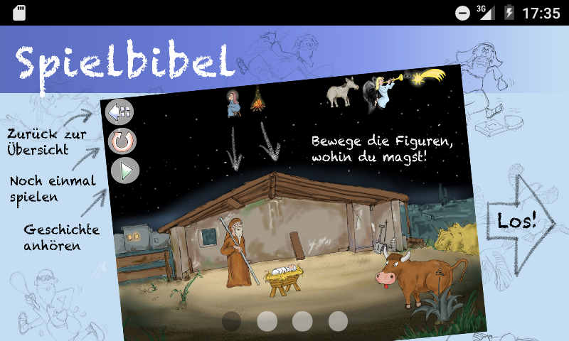 Android application Play Bible for kids screenshort