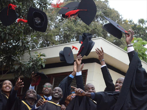 University of Nairobi students on September 2, 2016 /BRIAN SIMIYU