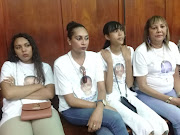 The family of slain Miguel Louw, aunt Tashnim Dos Santos, mother Raylene Louw, sister Mikayla Louw and granny Arlene Omardeen in the Durban high court on Monday.