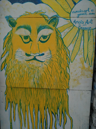 Lion Graffiti