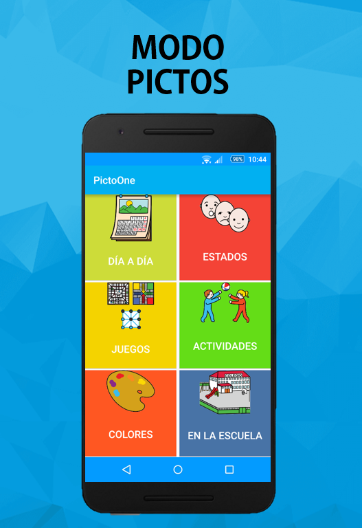 Android application Picto One: TEA - Pictogramas screenshort