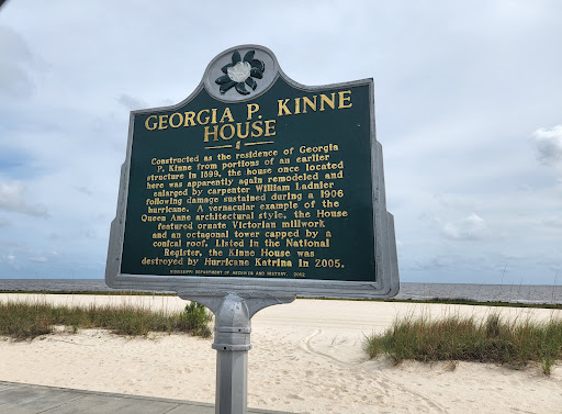 Constructed as the residence of Georgia P. Kinne from portions of an earlier structure in 1899, the house once located here was apparently again remodeled and enlarged by carpenter William Ladnier...