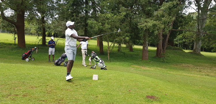 Western Kenya team captain Kimeli Mutai in recent action