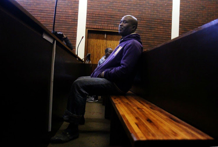 Sibusiso Emanuel Tshabalala at the Lenasia Magistrate's Court on June 7 2018.