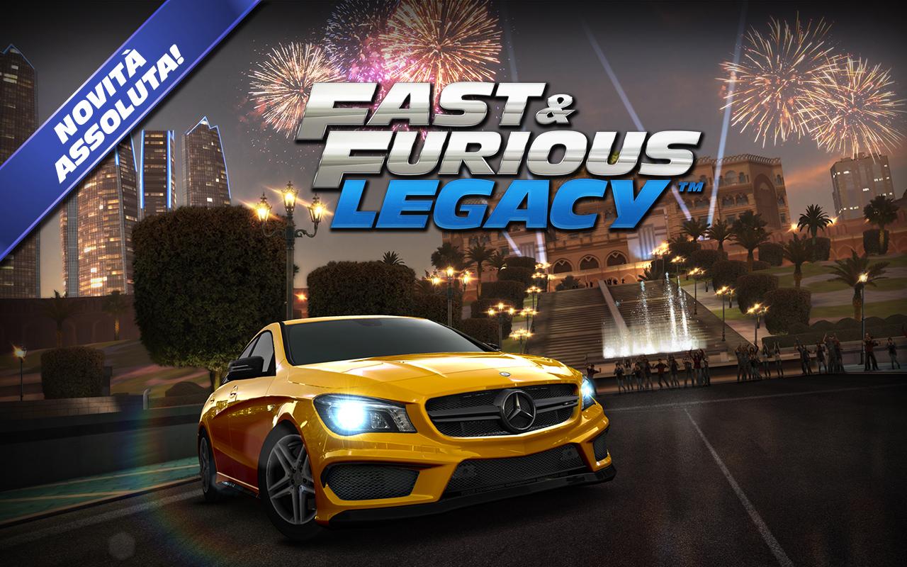 Android application Fast &amp; Furious: Legacy screenshort