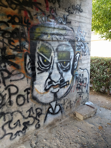 Murals Angry Guy