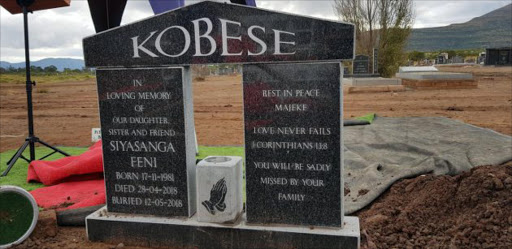 Kobese was laid to rest today in Queenstown Picture: TSHISALIVE