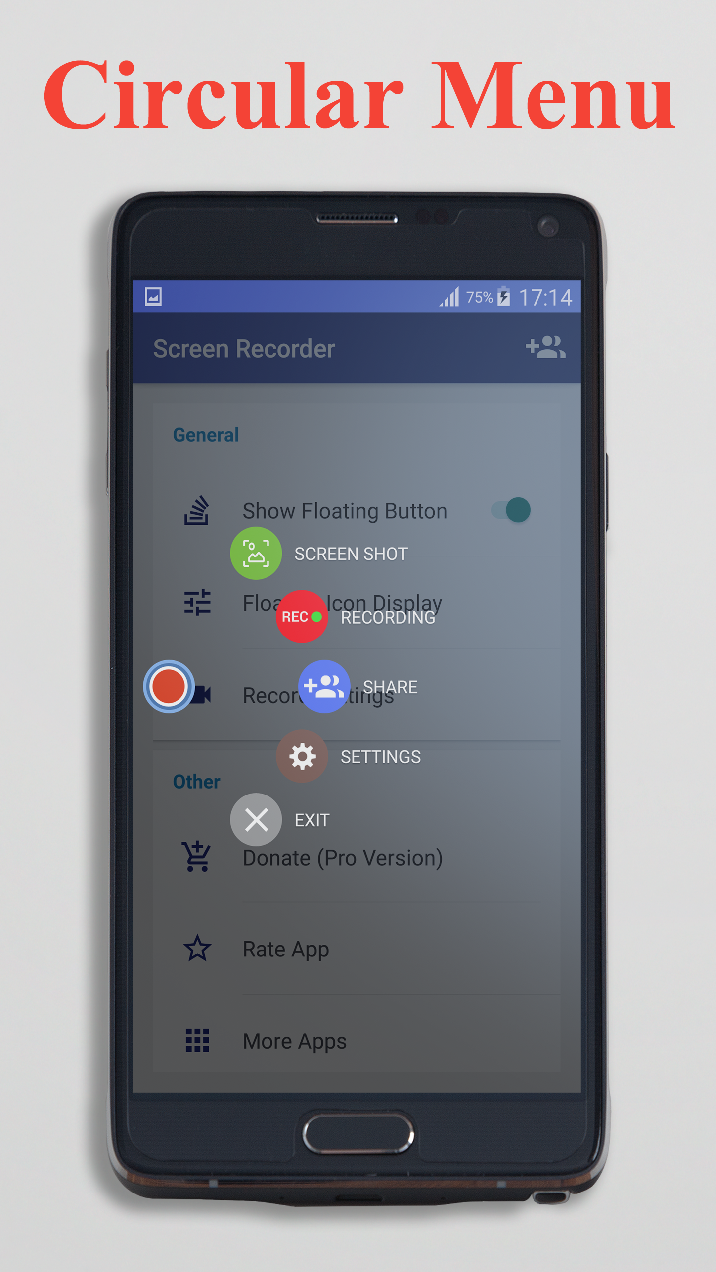 Android application Screen Recorder Pro - No Ads screenshort
