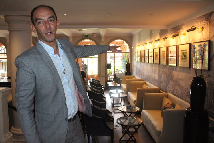 County General Manager Mehdi Morad during reopening of Fairmont The Norfolk Hotel, Nairobi on April 4, 2022.