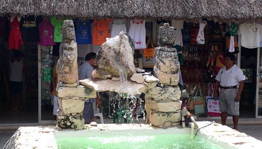 Mayan Ruin Fountain