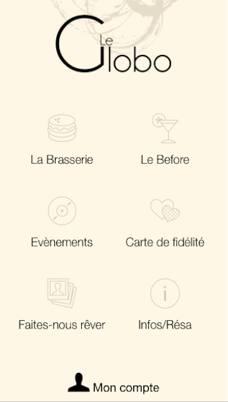 Android application Le Globo screenshort