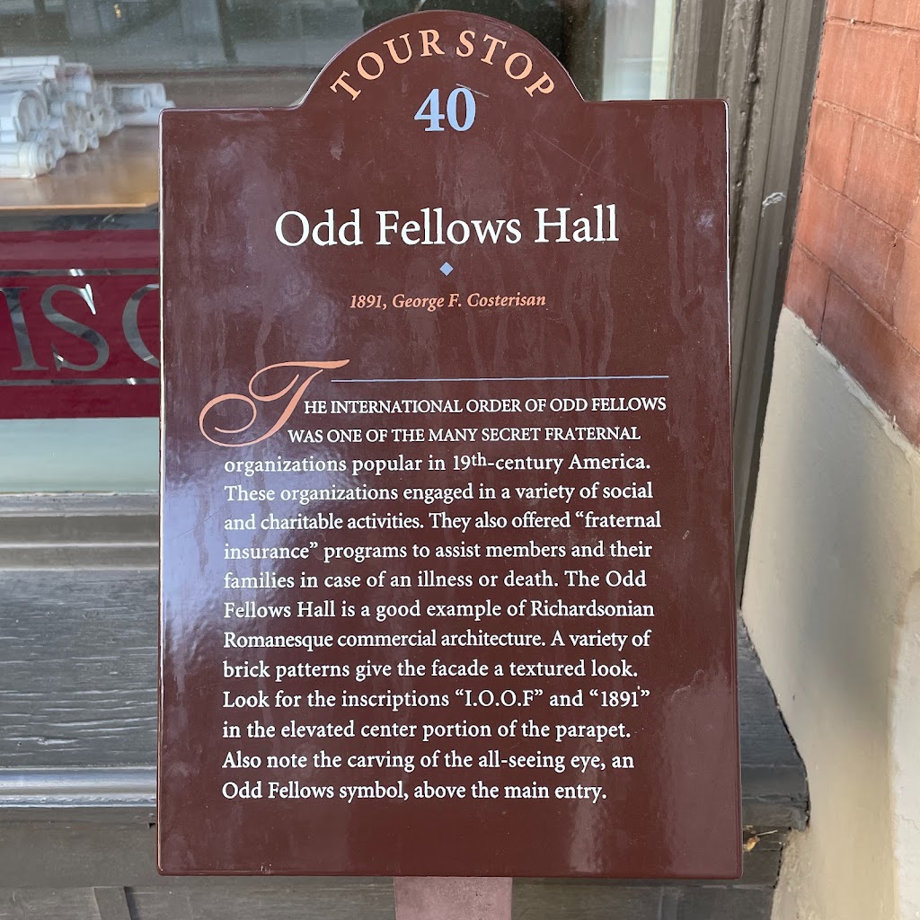 1891, George F. CosterisanThe International Order of Odd Fellows was one of the many secret fraternal organizations popular in 19th-century America. These organizations engaged in a variety of social ...