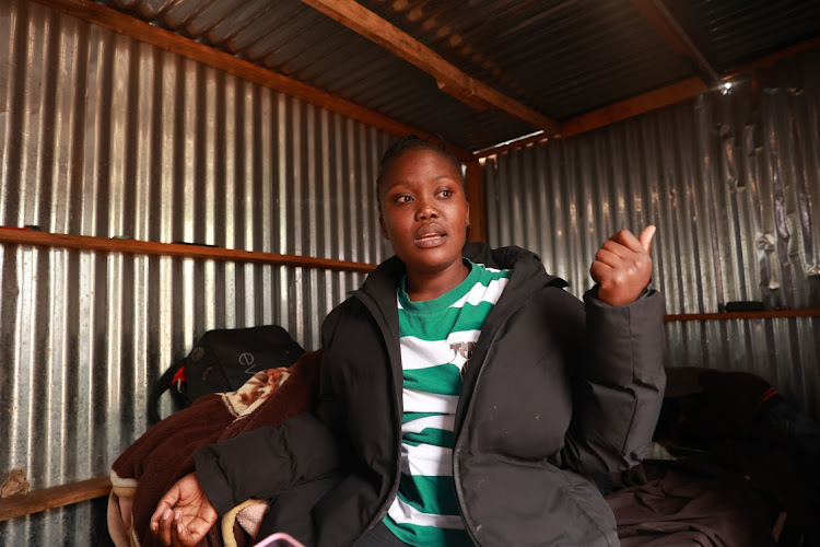 Nhlamulo Maluleke's father was shot dead by a police officer.