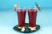 Beetroot, Carrot And Ginger Juice