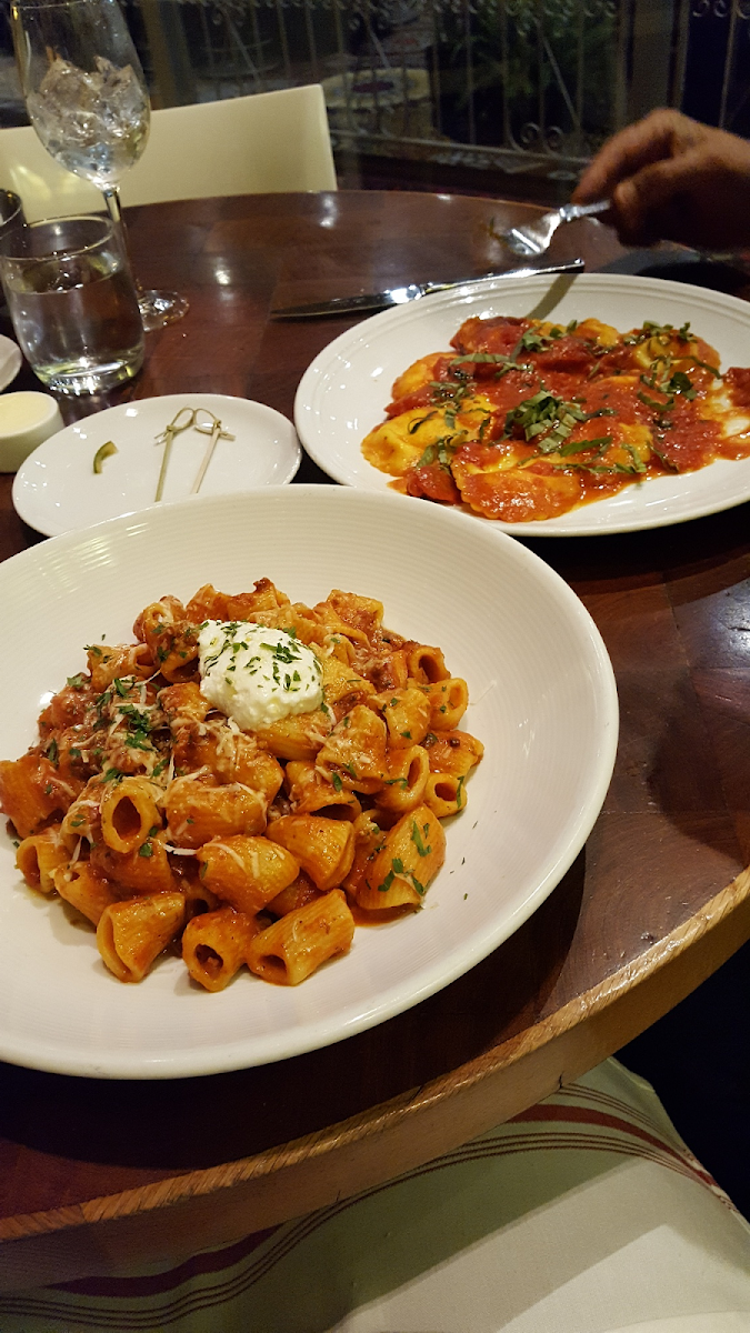 Gluten-Free Pasta at Wolfgang Puck Bar & Grill