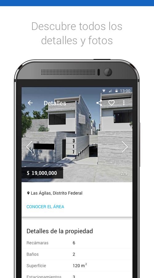 Android application Lamudi Real Estate App screenshort
