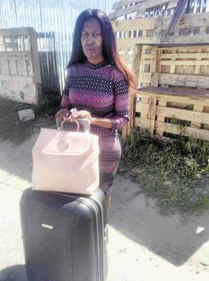 Naomi Saba was left stranded in Cape Town after she questioned a new job contract./SUPPLIED