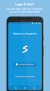 Simple Pro for Facebook & more Screenshot