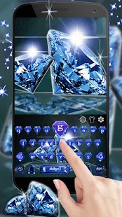 How to mod Blue Shining Diamond Keyboard 10001001 unlimited apk for android
