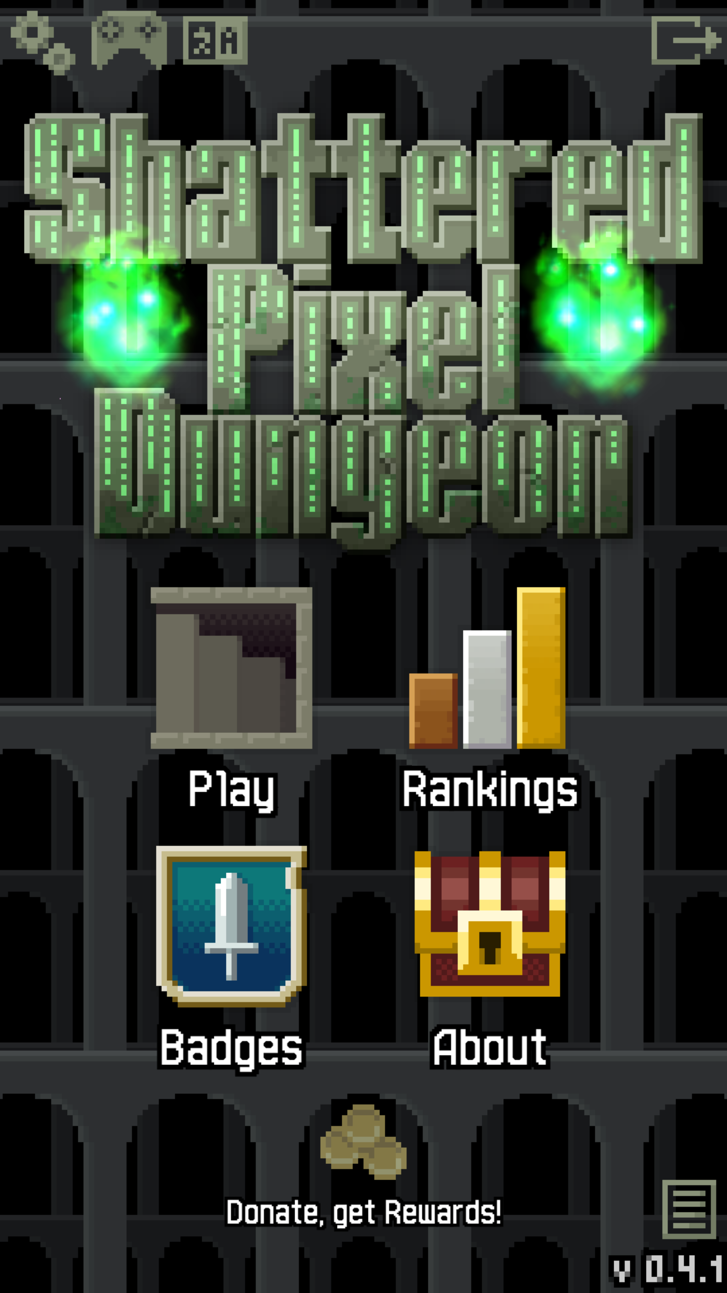 Android application Shattered Pixel Dungeon screenshort