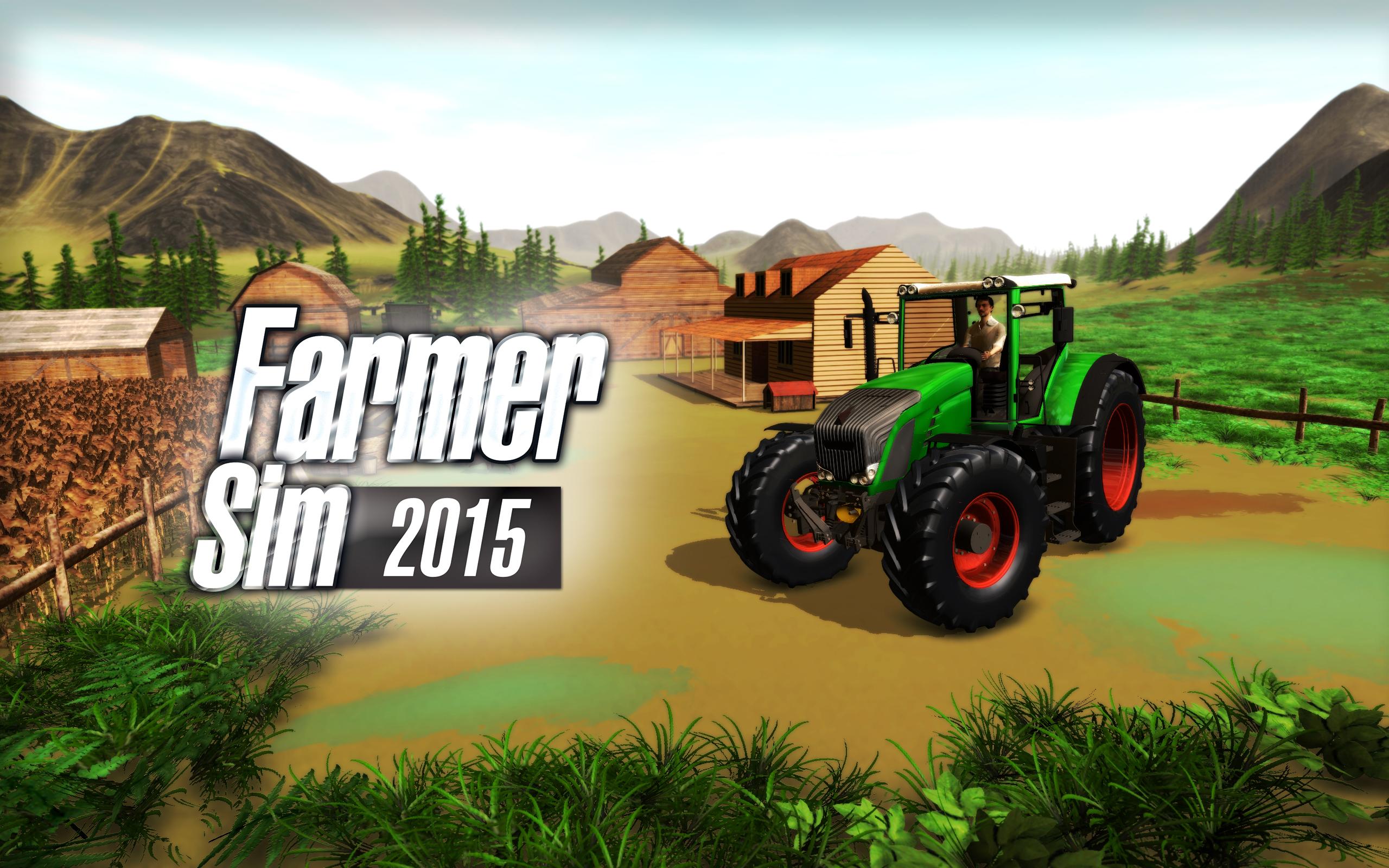 Android application Farmer Sim 2015 screenshort