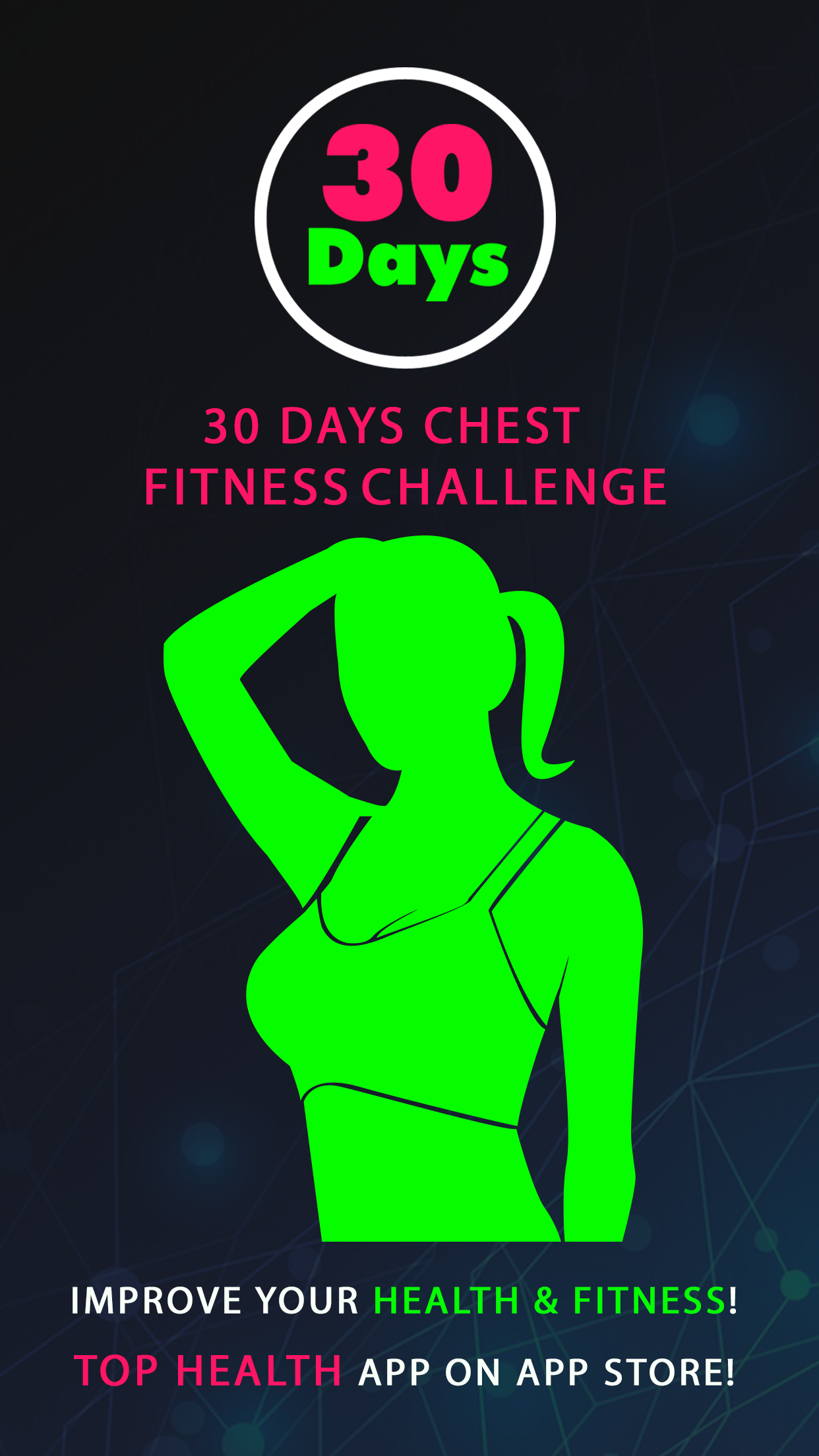 Android application 30 Day Chest Challenges screenshort