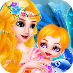 Mermaid Newborn Twins Care Apk