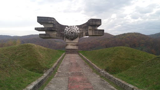 Monument in Podgarić, Croatia