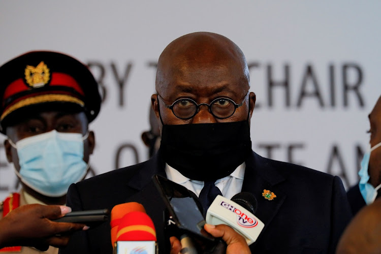 Ghanaian President Nana Akufo-Addo.