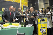 SEPTUAGENARIAN: President Jacob Zuma during his 70th birthday celebration at  ANC headquarters in Luthuli House, central Johannesburg.  PHOTO:  ANTONIO MUCHAVE