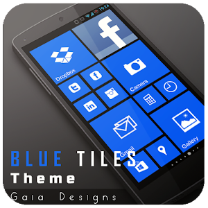 Blue Tiles Theme