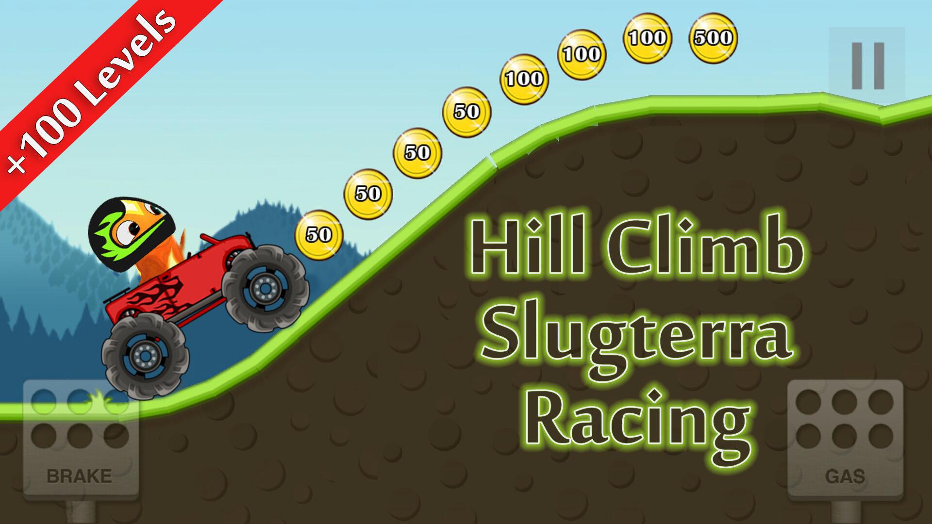 Android application Slug Hill Climb Terra Racing screenshort