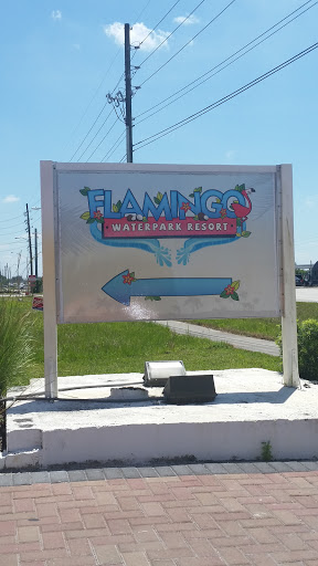 Flamingo Waterpark Resort Entrance Portal