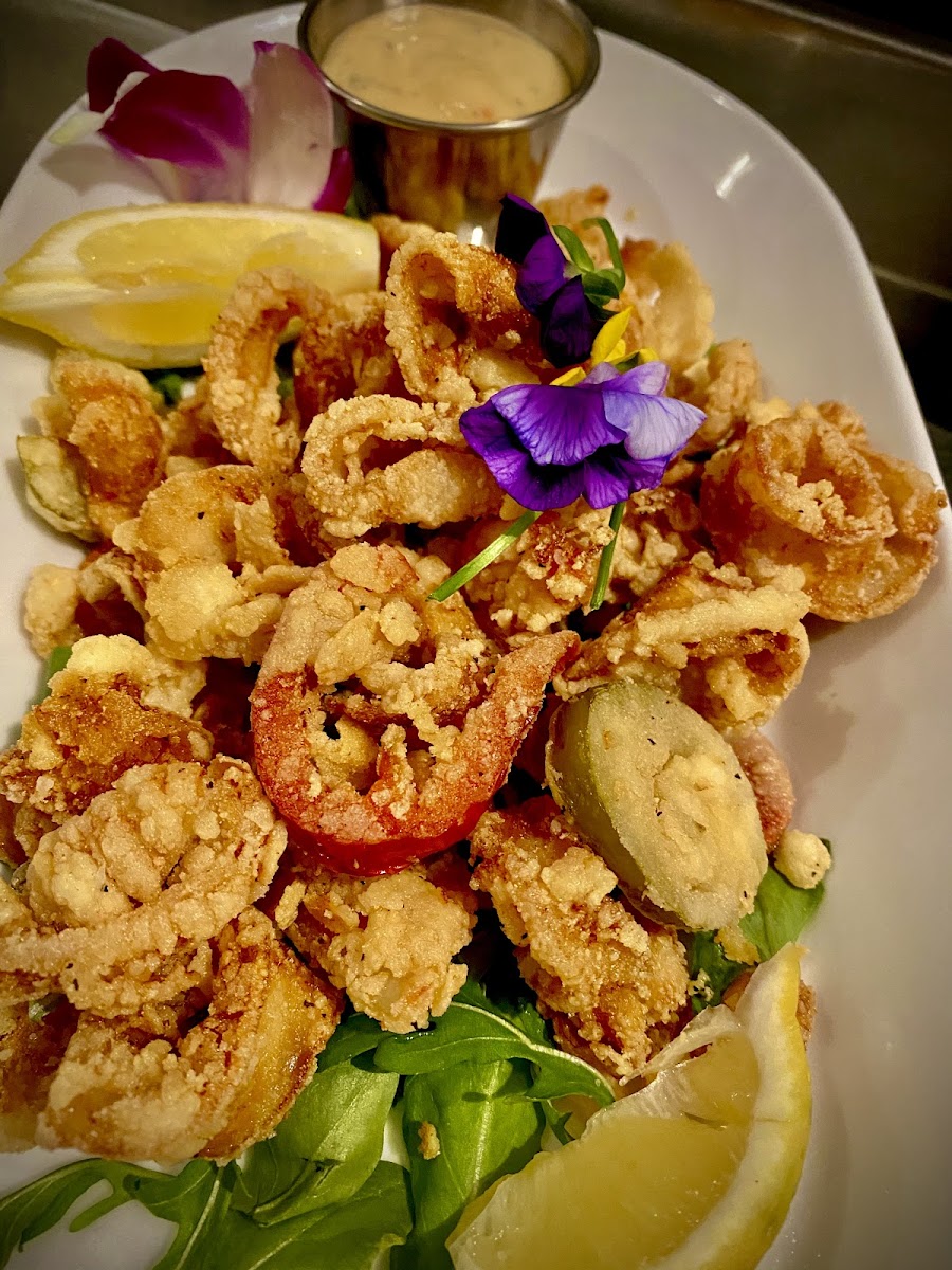 Crispy Calamari gluten-free