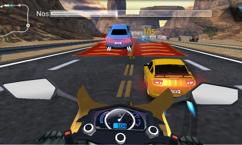 Android application Highway Traffic Rider screenshort