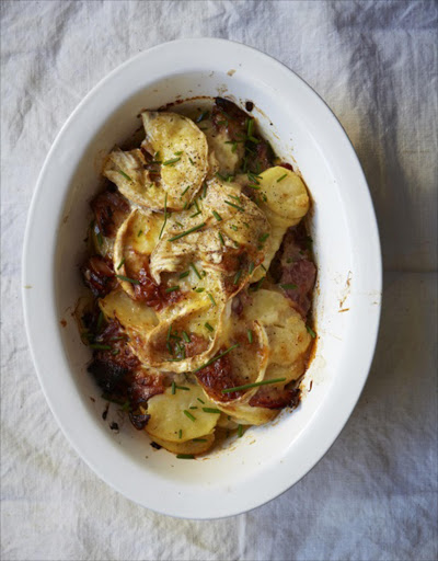 Tartiflette (French cheese & bacon potato bake) This luxuriously creamy potato bake is a versatile side dish that pairs well with roast, grilled or braaied beef, fish, pork or poultry.