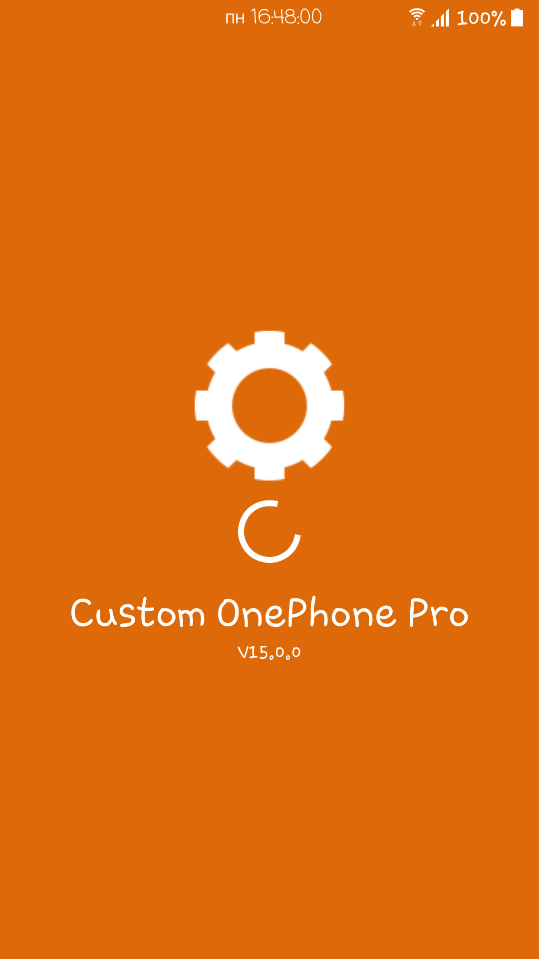 Android application Custom OnePhone Pro screenshort