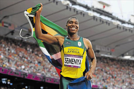 Caster Semenya has vowed to win two gold medals at the Commonwealth Games. Picture: GETTY IMAGES / FILE