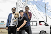 GIFTED: 'LNN' crew Kagiso Lediga, Conrad Koch (Chester Missing) and Loyiso Gola say they have what it takes to bag the best comedy show award