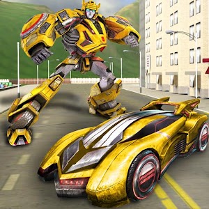 Download Grand City Crime Robot Transforming Hero Gangster For PC Windows and Mac