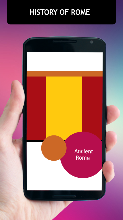 Android application History Of Rome screenshort